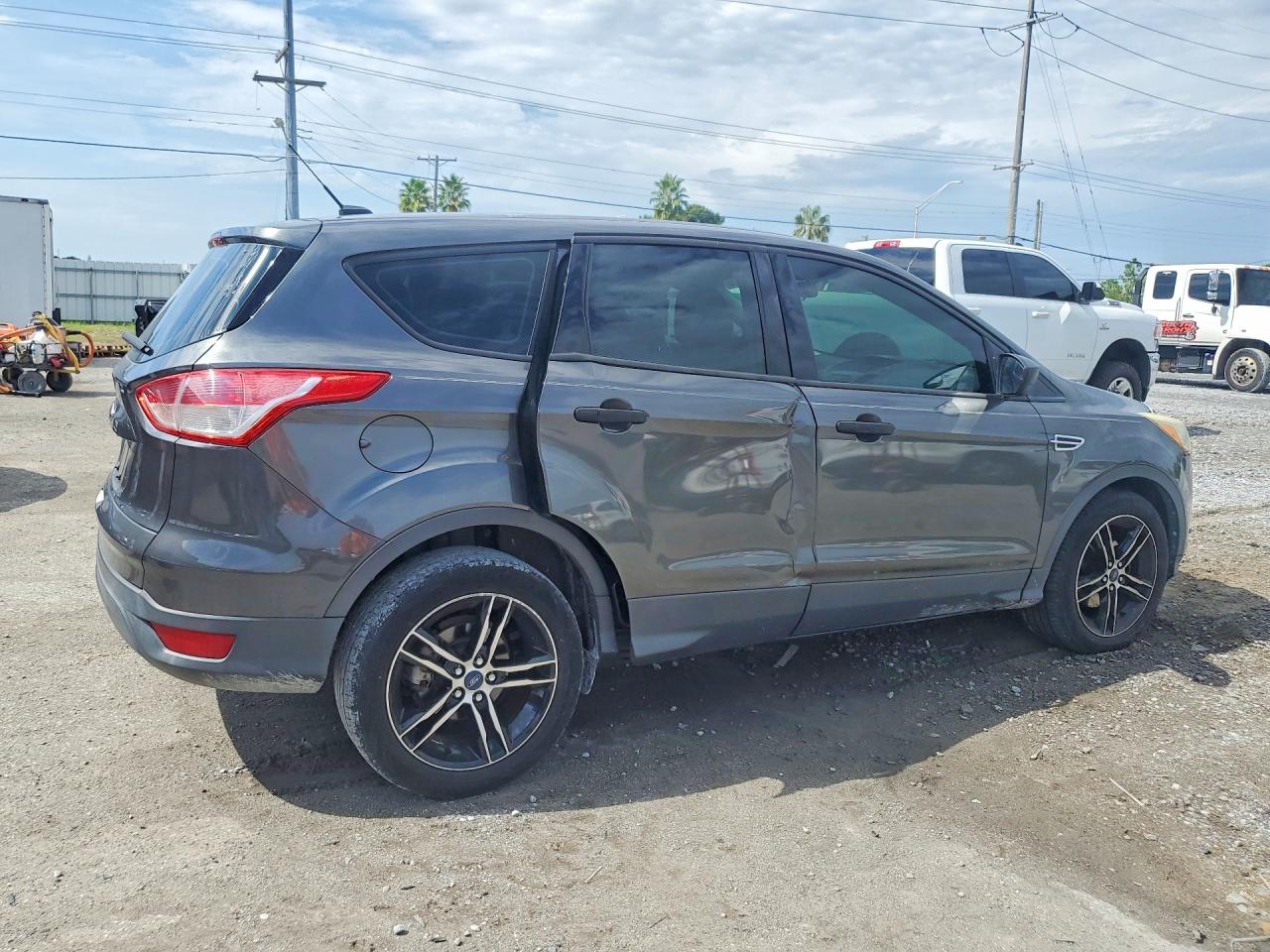 2015 Ford Escape S Gray vin: 1FMCU0F72FUB56656