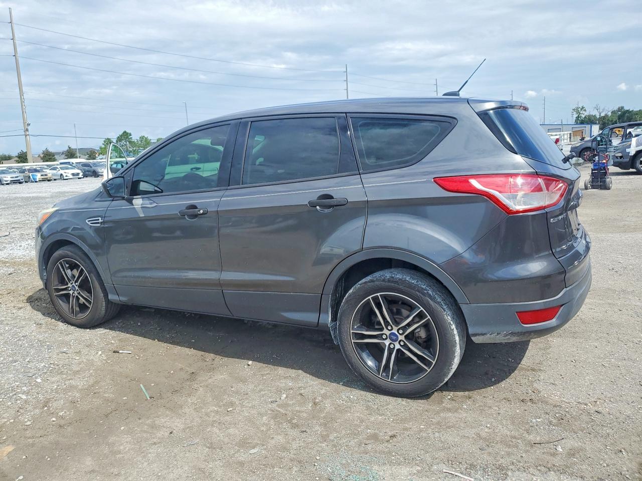 2015 Ford Escape S Gray vin: 1FMCU0F72FUB56656