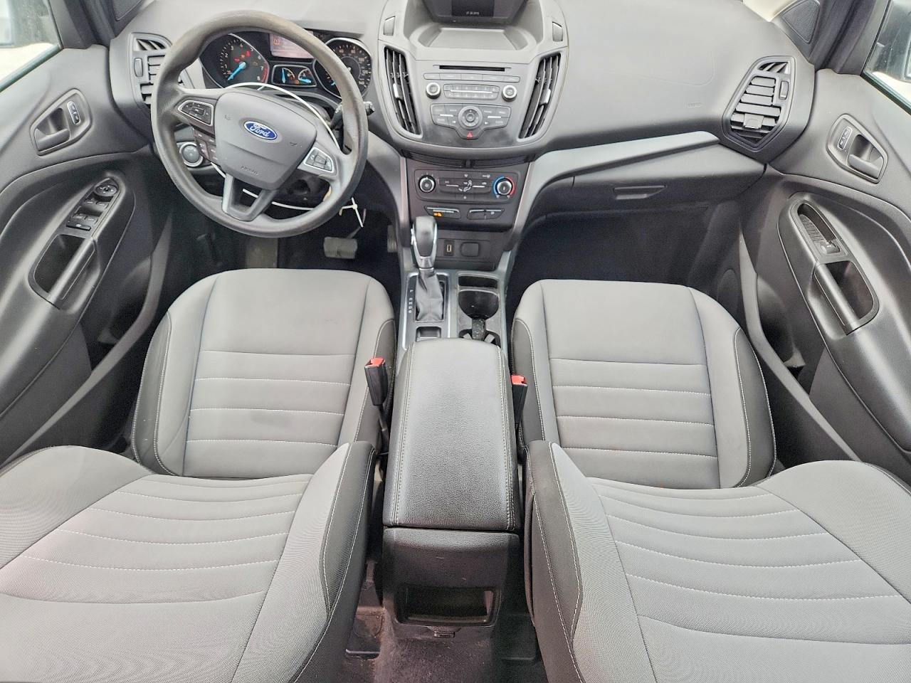 2017 Ford Escape S White vin: 1FMCU0F72HUB60192