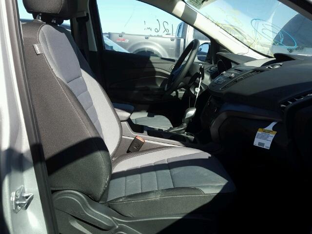2017 Ford Escape S Silver vin: 1FMCU0F72HUE07906