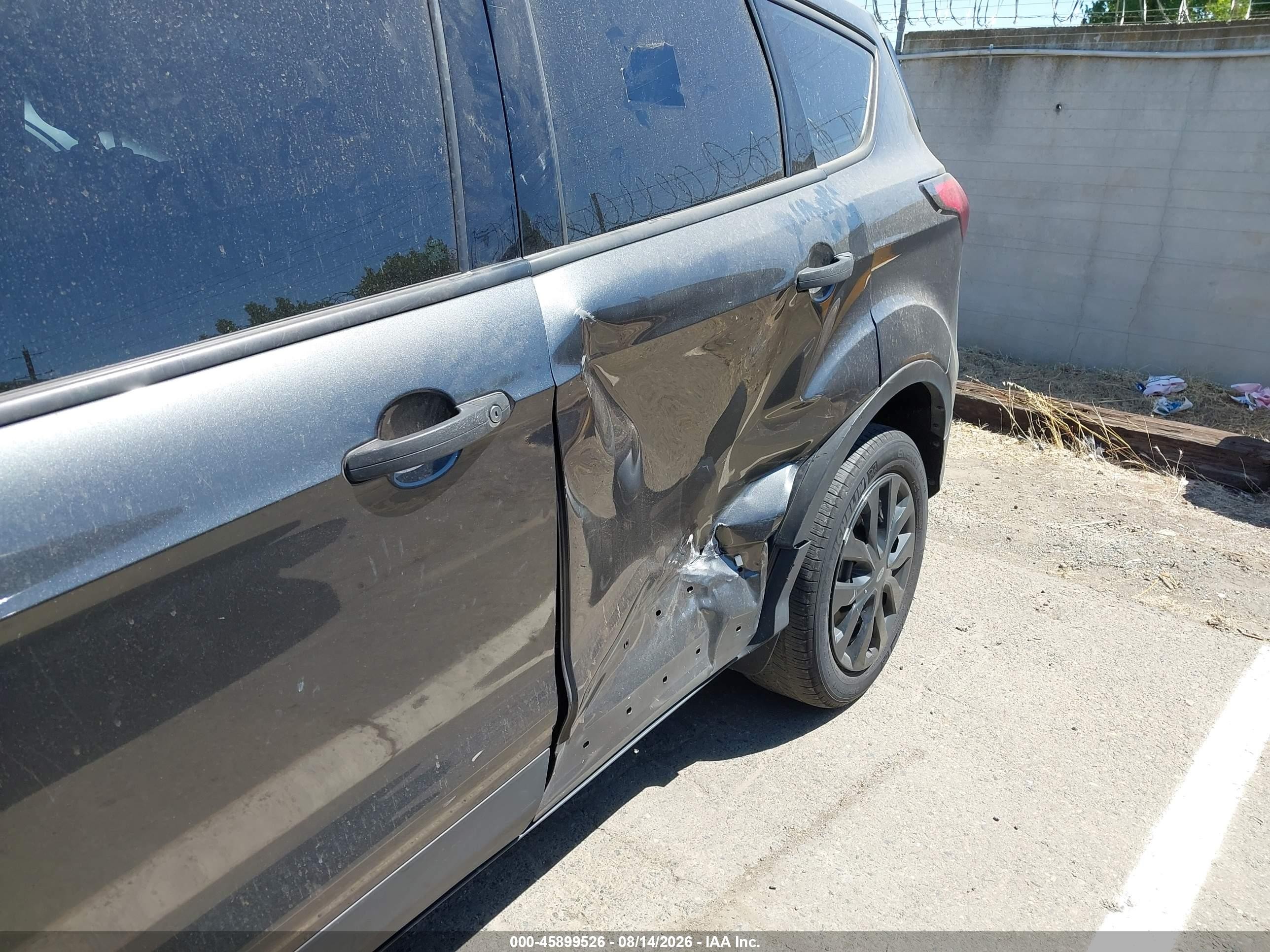 2019 Ford Escape S Gray vin: 1FMCU0F72KUB86900