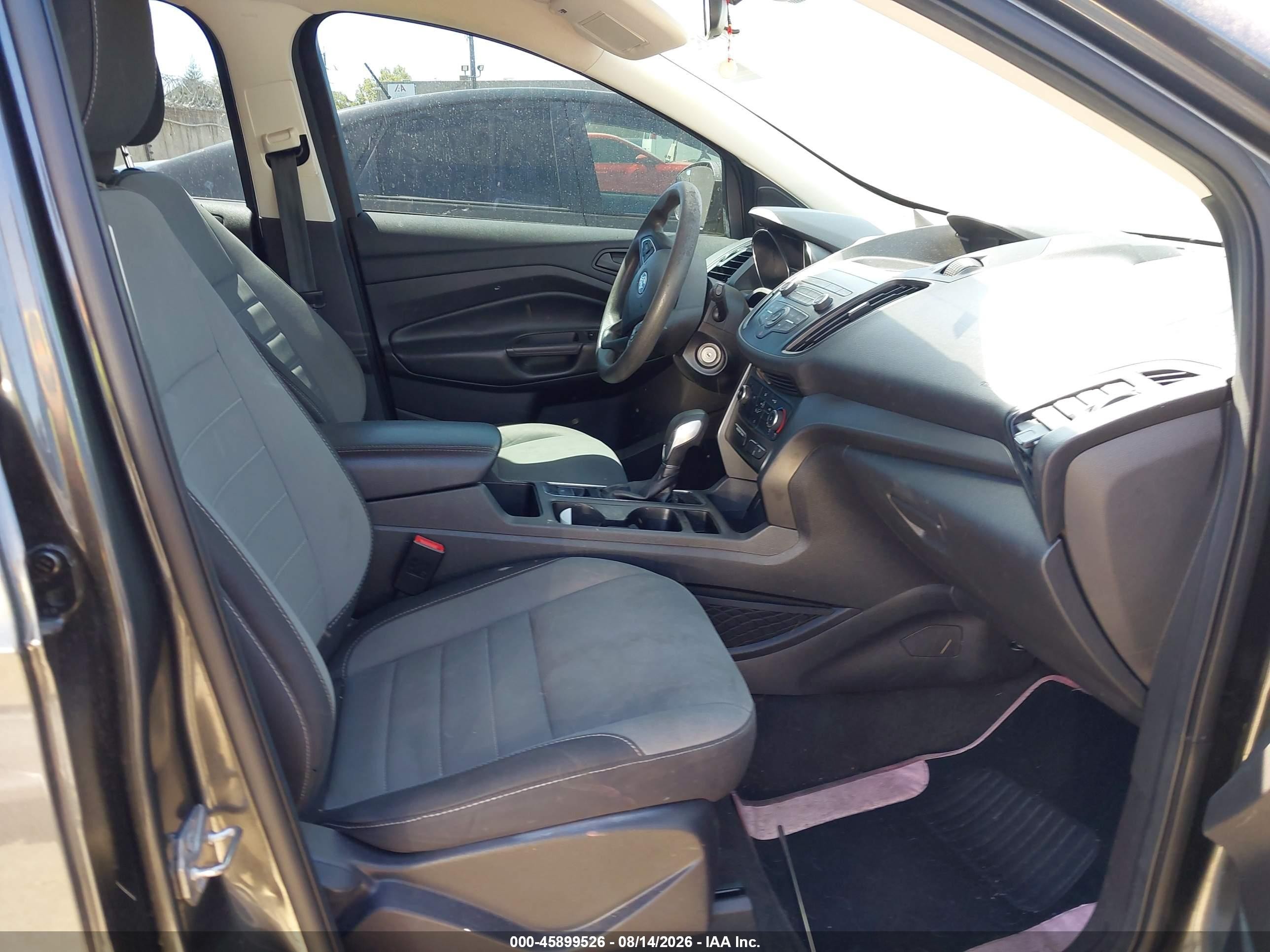 2019 Ford Escape S Gray vin: 1FMCU0F72KUB86900