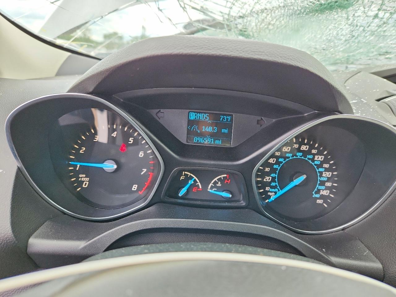 2013 Ford Escape S Silver vin: 1FMCU0F73DUC10348