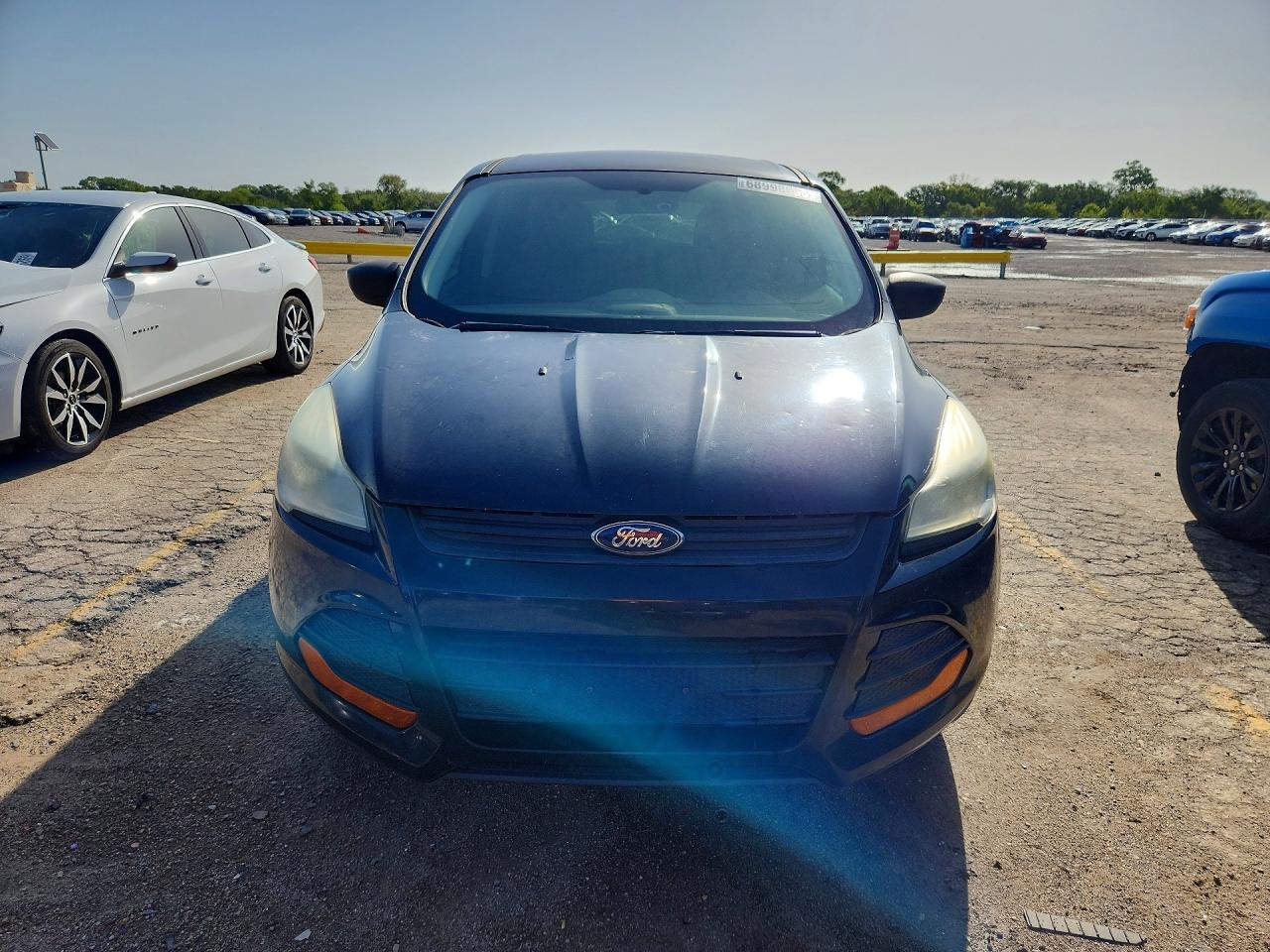 2013 Ford Escape S Black vin: 1FMCU0F73DUC56343