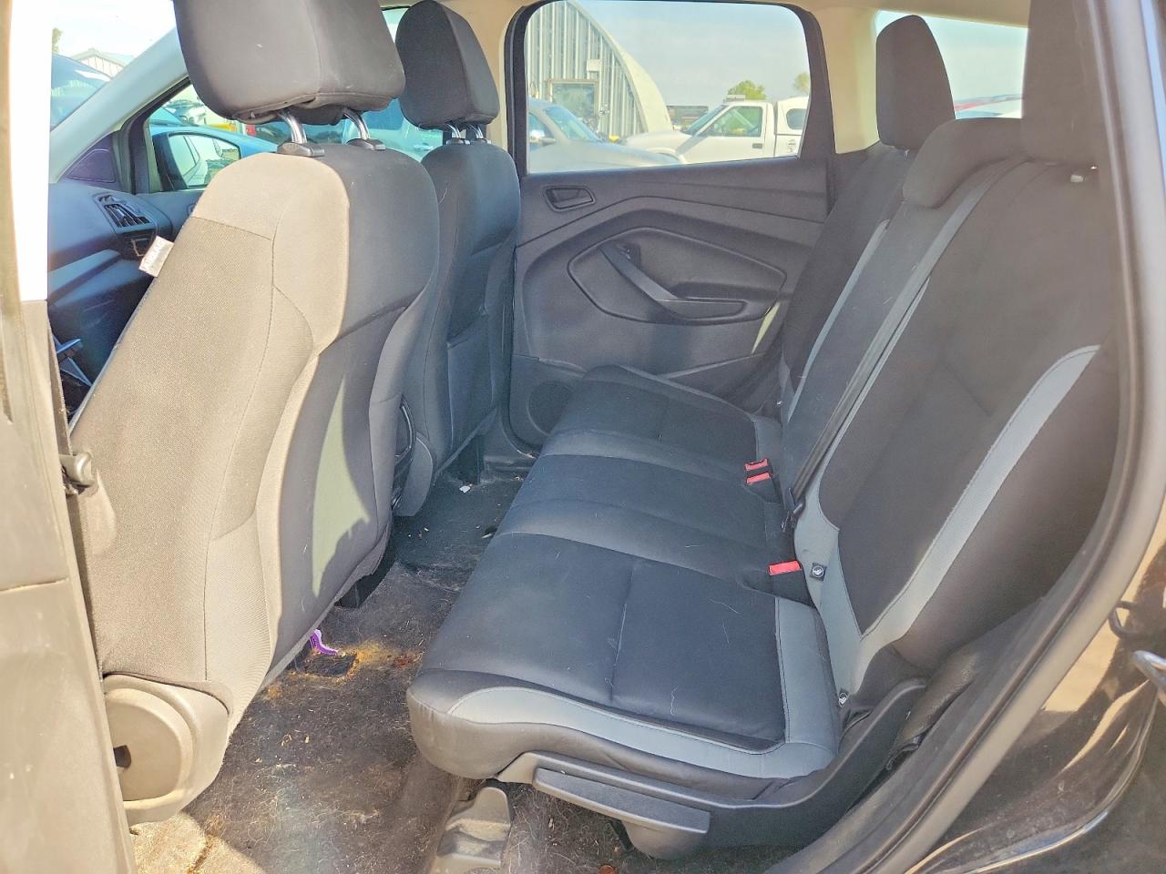 2013 Ford Escape S Black vin: 1FMCU0F73DUC56343