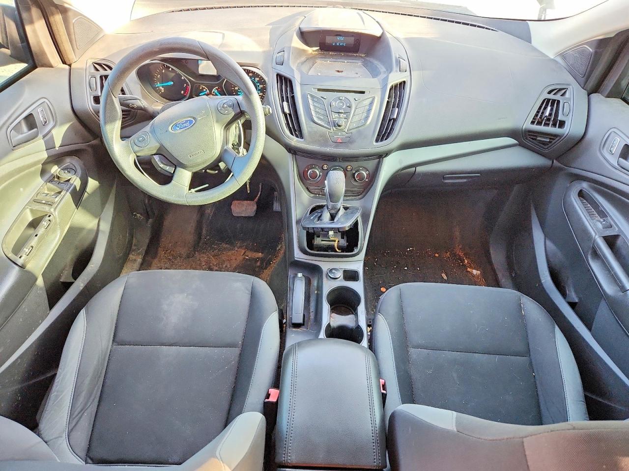 2013 Ford Escape S Black vin: 1FMCU0F73DUC56343