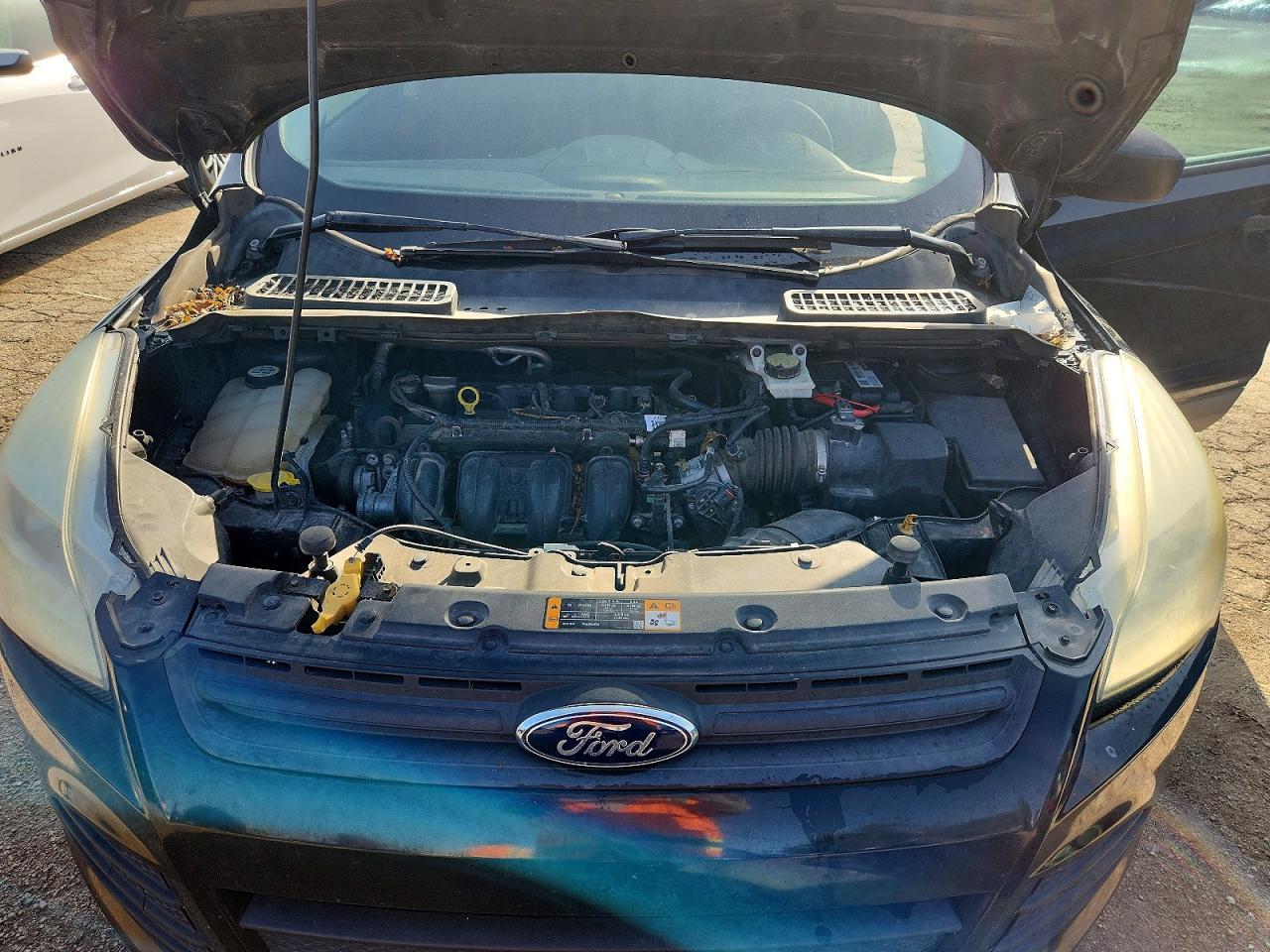 2013 Ford Escape S Black vin: 1FMCU0F73DUC56343