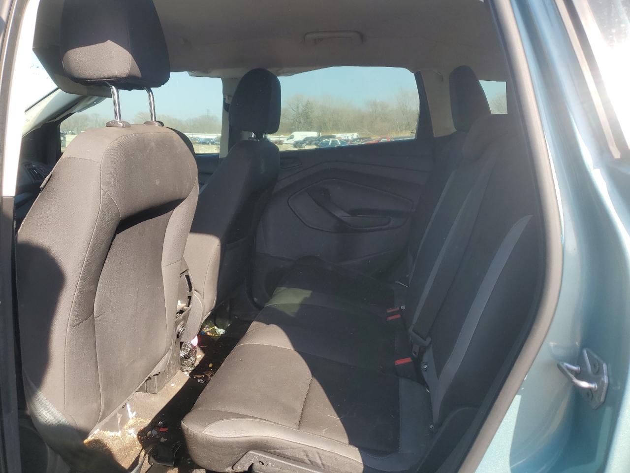 2013 Ford Escape S Turquoise vin: 1FMCU0F73DUC99306