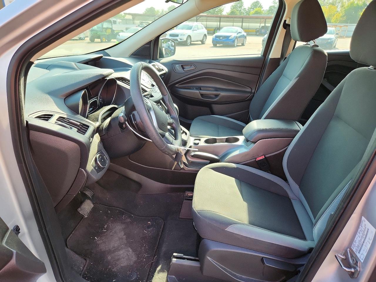 2013 Ford Escape S Silver vin: 1FMCU0F73DUD02172