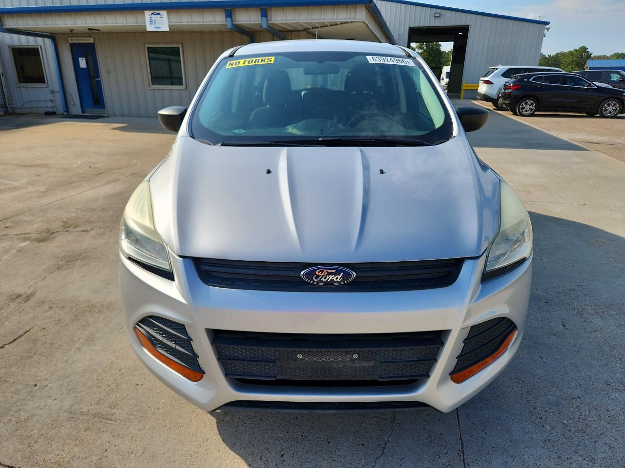 2013 Ford Escape S Silver vin: 1FMCU0F73DUD02172