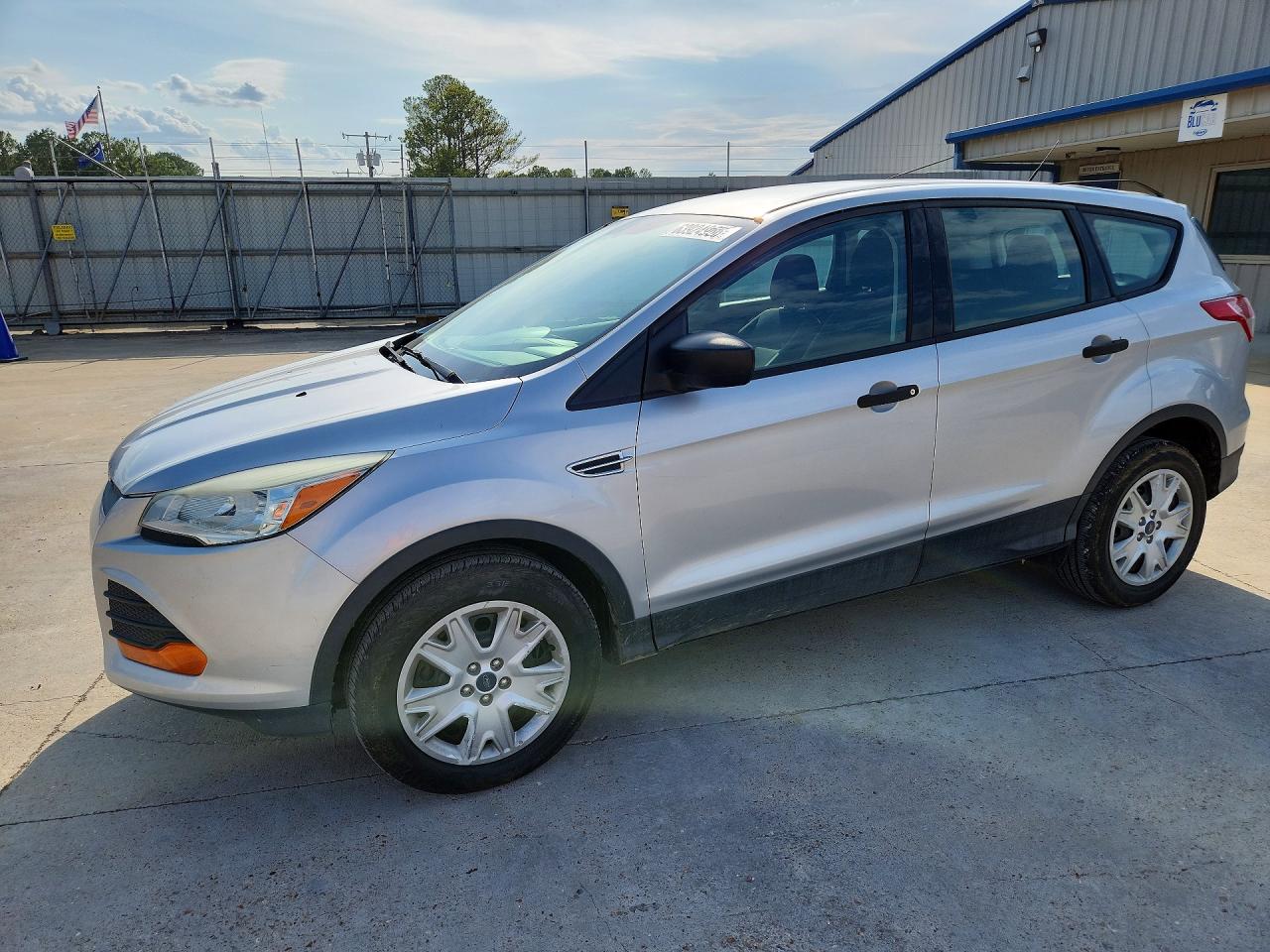 2013 Ford Escape S Silver vin: 1FMCU0F73DUD02172