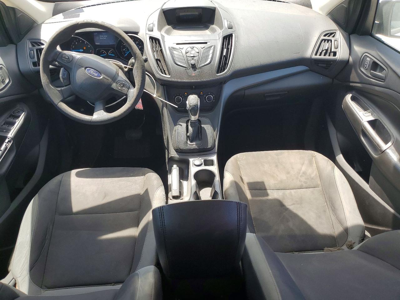 2013 Ford Escape S White vin: 1FMCU0F73DUD11373