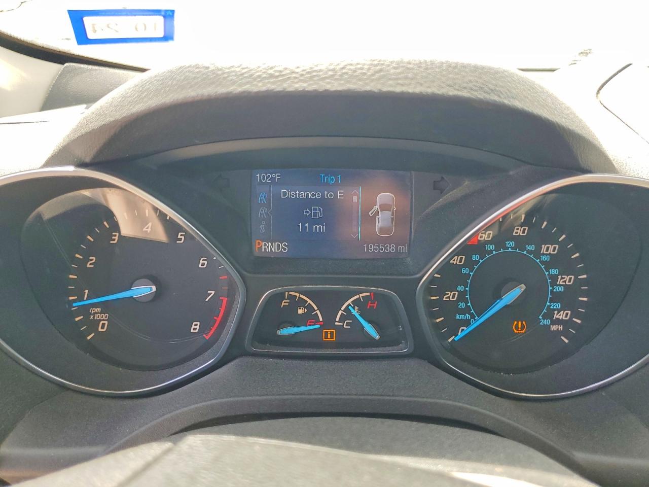 2013 Ford Escape S White vin: 1FMCU0F73DUD11373