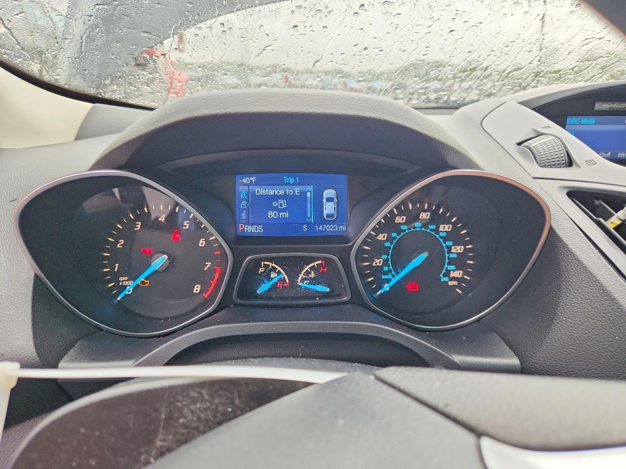 2013 Ford Escape S Black vin: 1FMCU0F73DUD15729