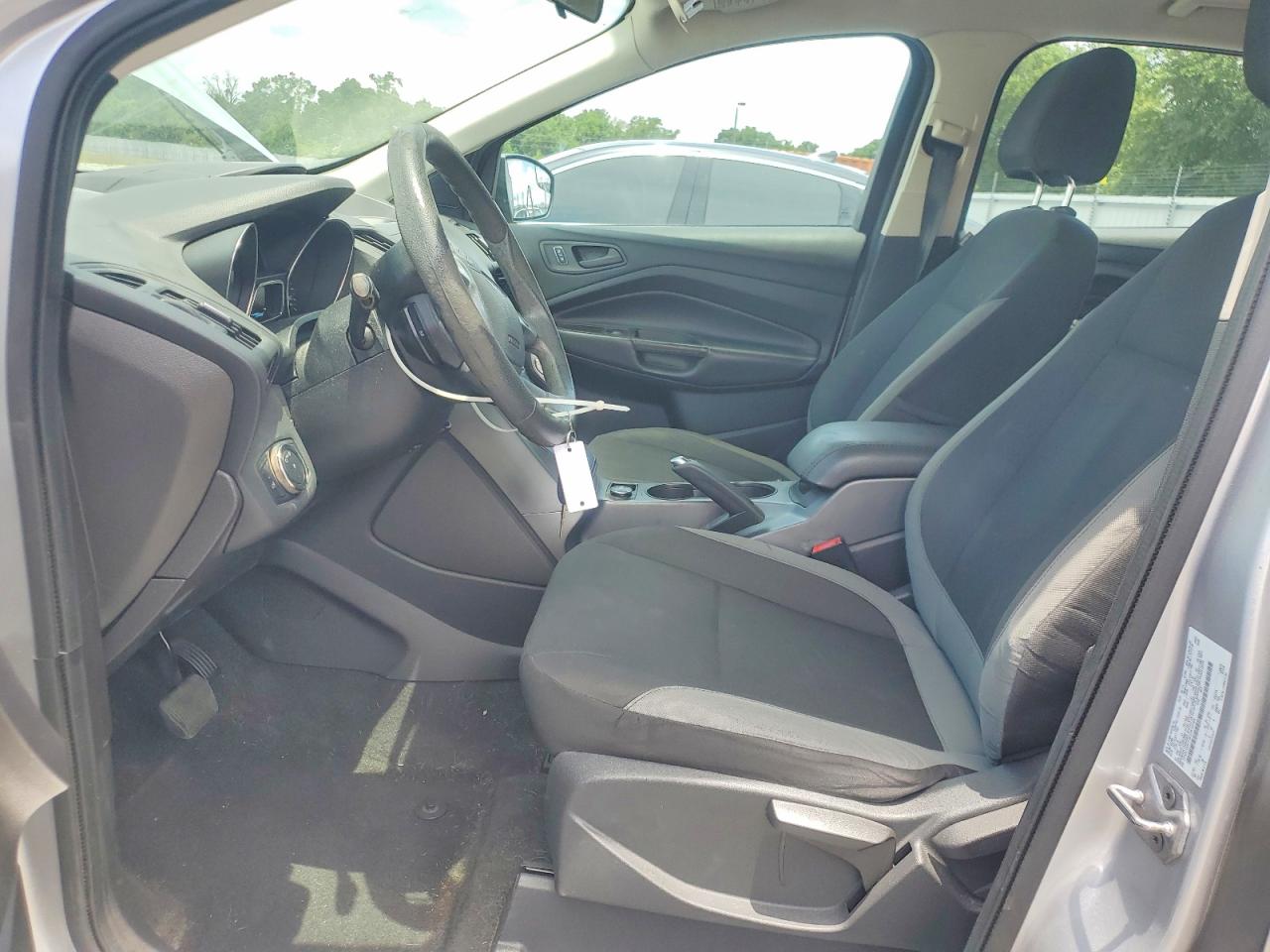 2014 Ford Escape S Silver vin: 1FMCU0F73EUB12194