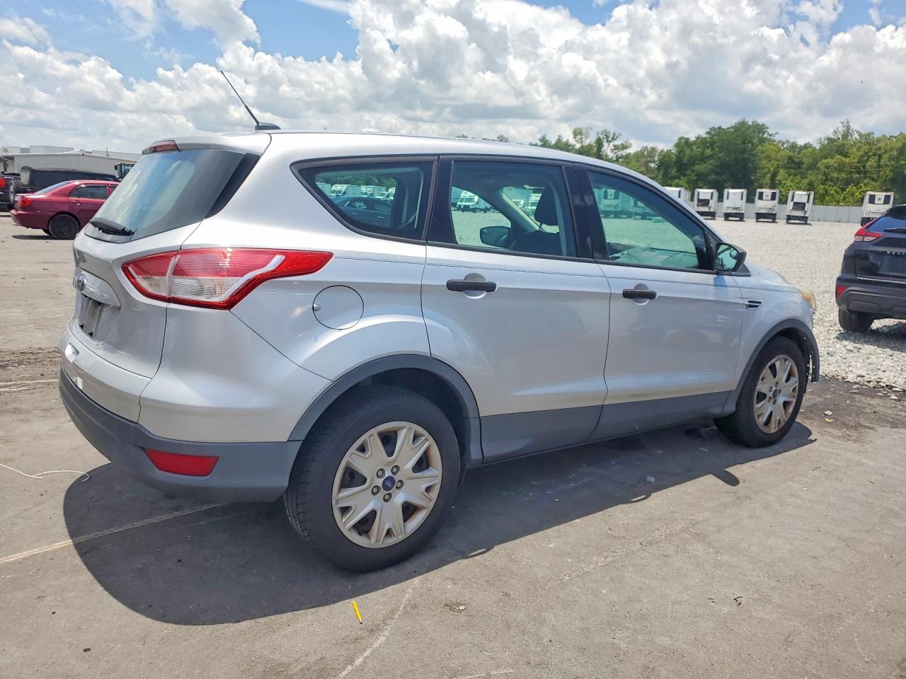 2014 Ford Escape S Silver vin: 1FMCU0F73EUB12194