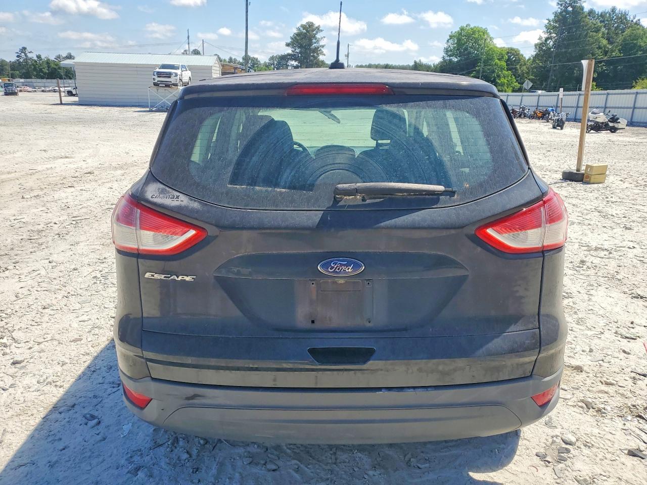 2014 Ford Escape S Black vin: 1FMCU0F73EUB80205