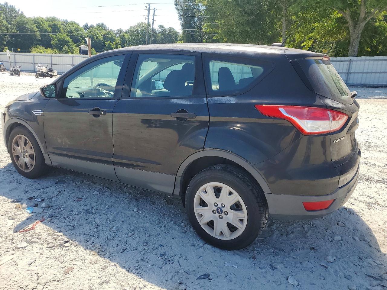 2014 Ford Escape S Black vin: 1FMCU0F73EUB80205