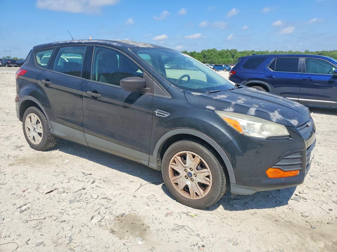 2014 Ford Escape S Black vin: 1FMCU0F73EUB80205