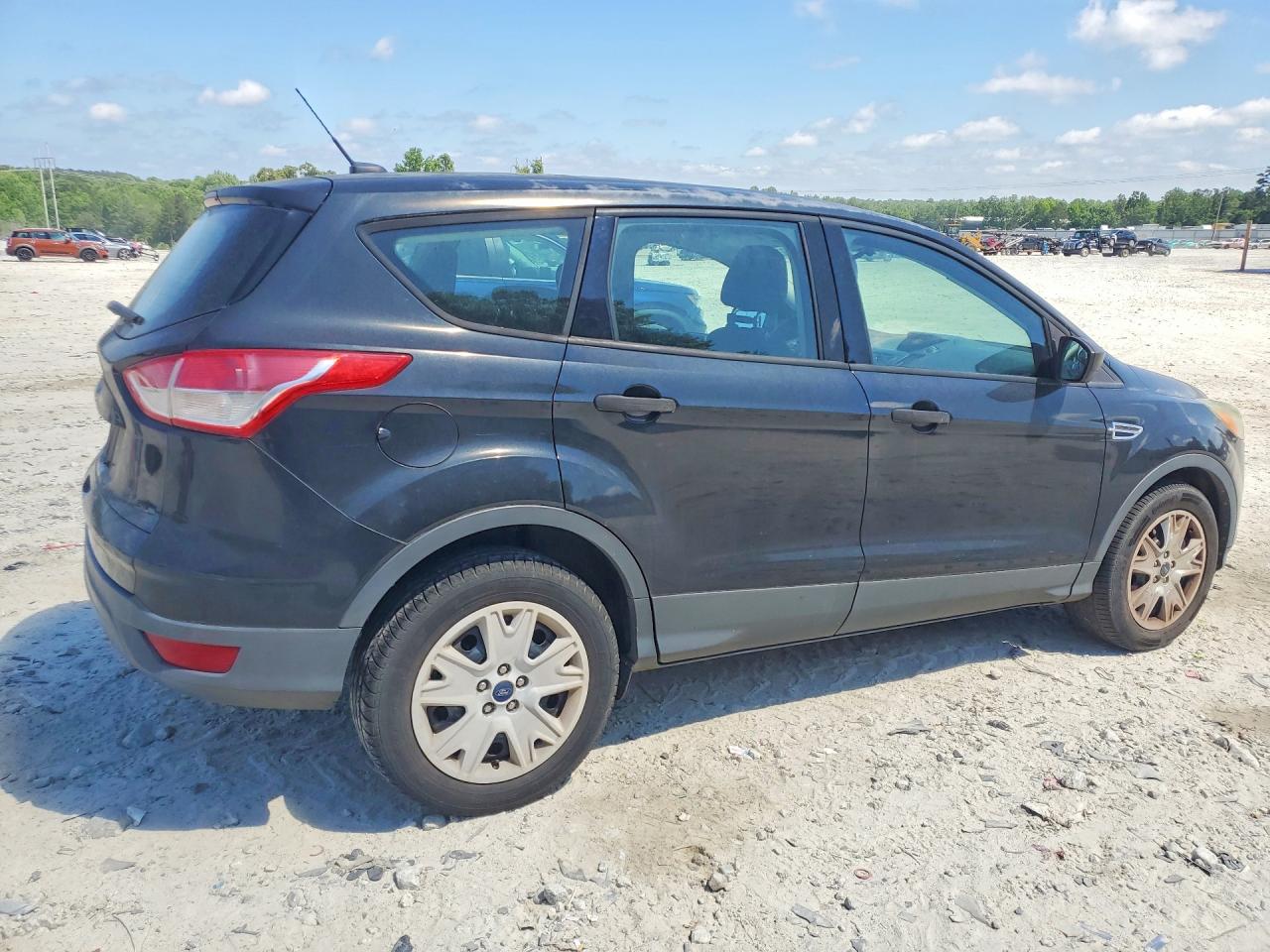 2014 Ford Escape S Black vin: 1FMCU0F73EUB80205