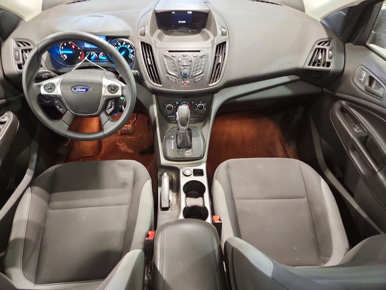 2014 Ford Escape S Blue vin: 1FMCU0F73EUD01136
