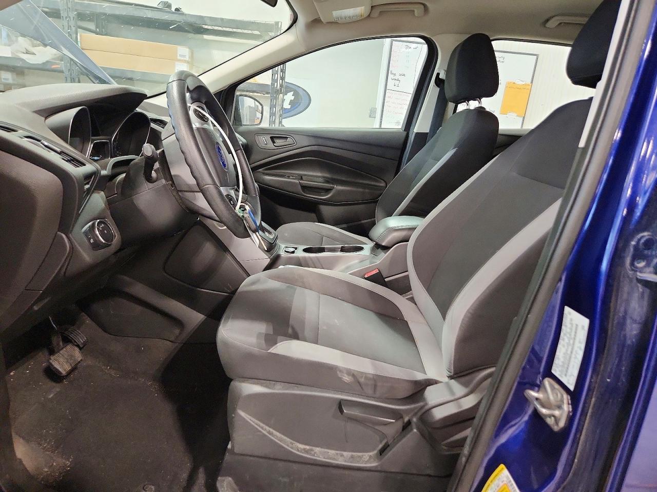 2014 Ford Escape S Blue vin: 1FMCU0F73EUD01136