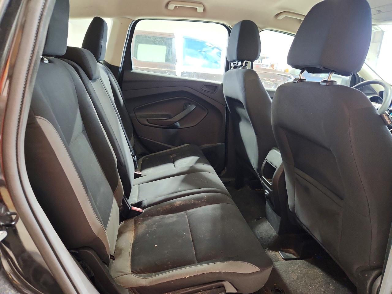2014 Ford Escape S Black vin: 1FMCU0F73EUD22696