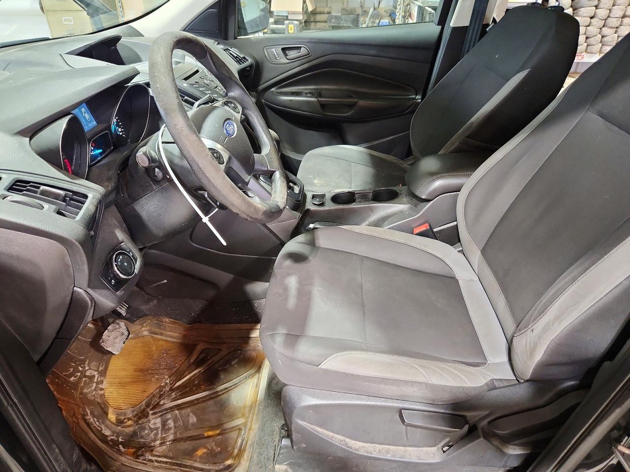 2014 Ford Escape S Black vin: 1FMCU0F73EUD22696