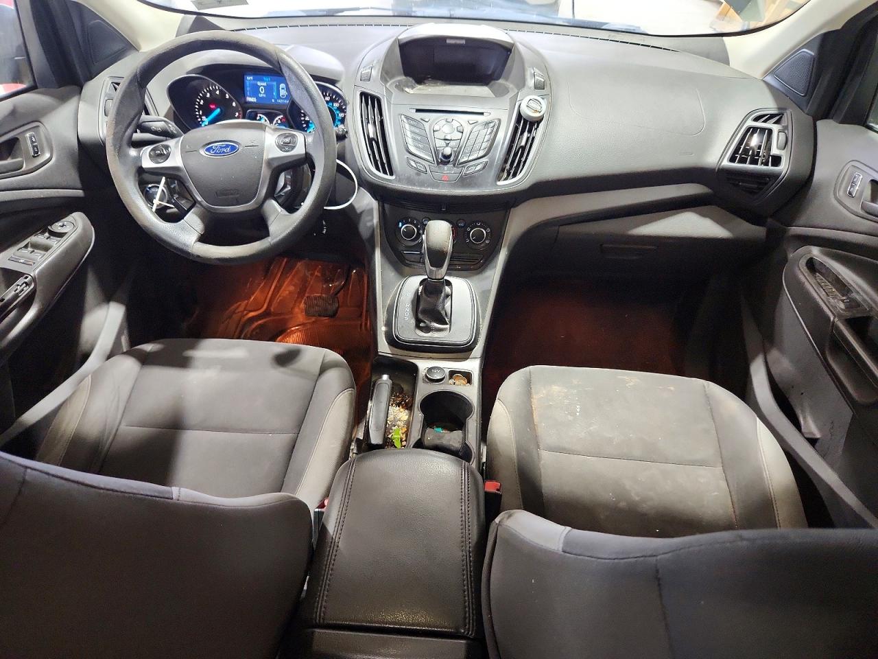 2014 Ford Escape S Black vin: 1FMCU0F73EUD22696
