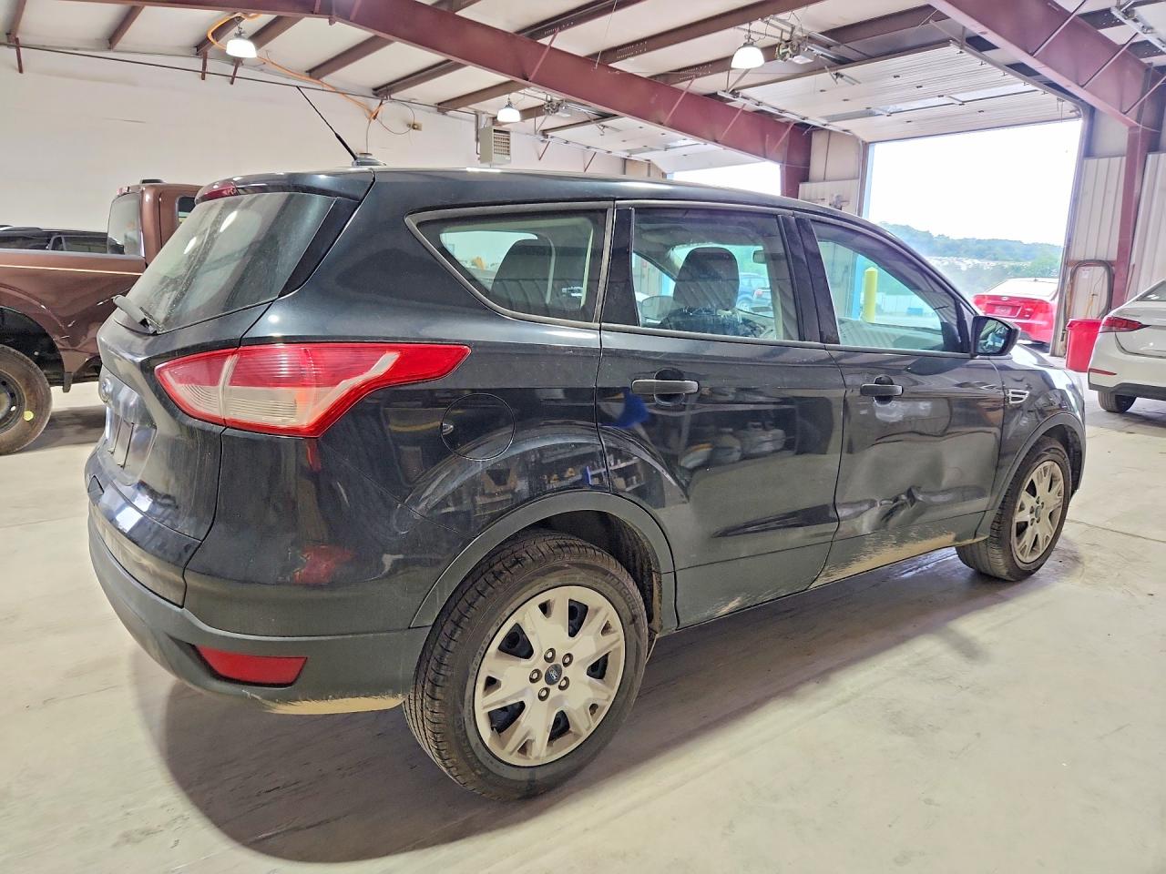 2014 Ford Escape S Black vin: 1FMCU0F73EUD22696