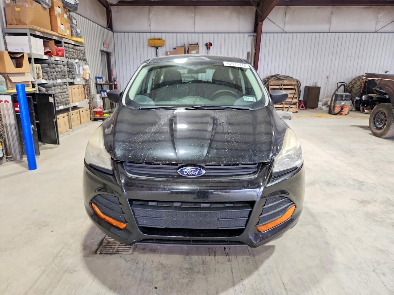 2014 Ford Escape S Black vin: 1FMCU0F73EUD22696