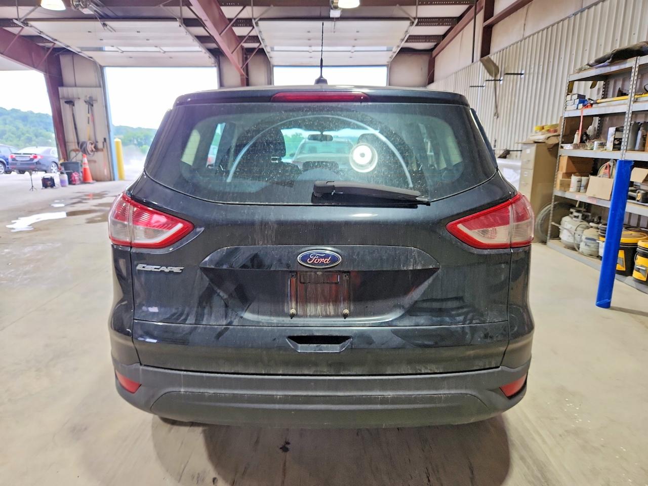 2014 Ford Escape S Black vin: 1FMCU0F73EUD22696
