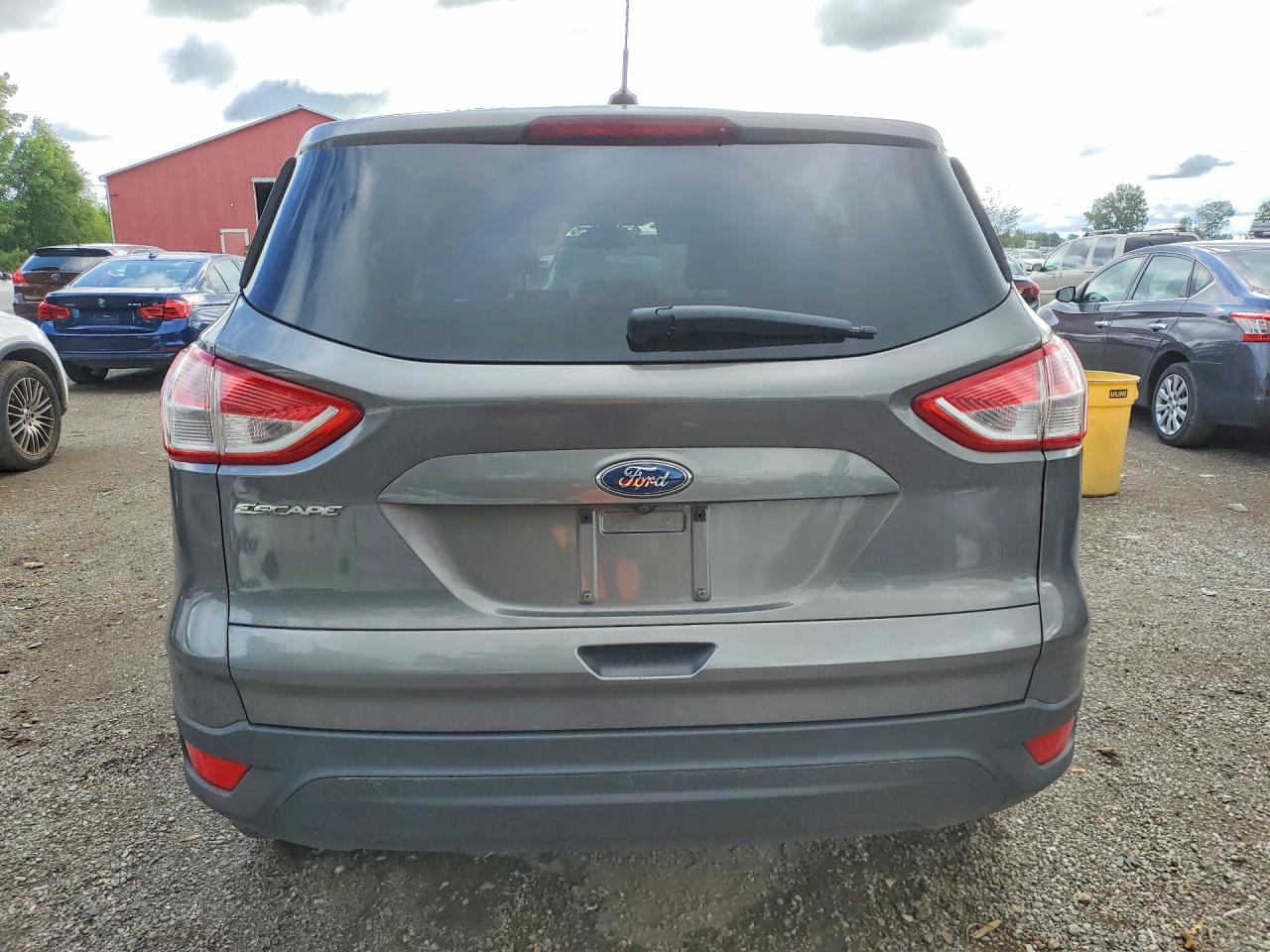 2014 Ford Escape S Gray vin: 1FMCU0F73EUD89542