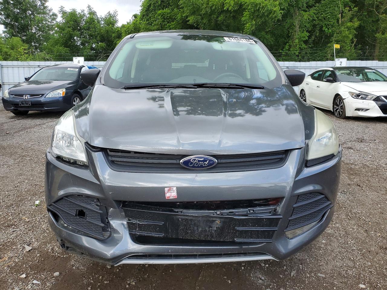 2014 Ford Escape S Gray vin: 1FMCU0F73EUD89542