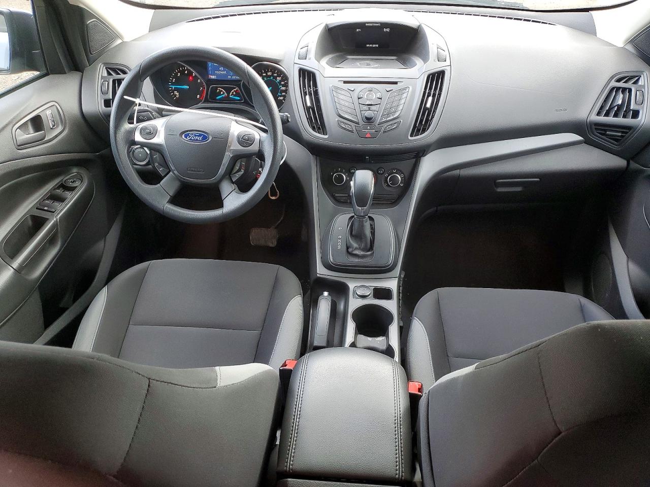 2014 Ford Escape S Gray vin: 1FMCU0F73EUD89542