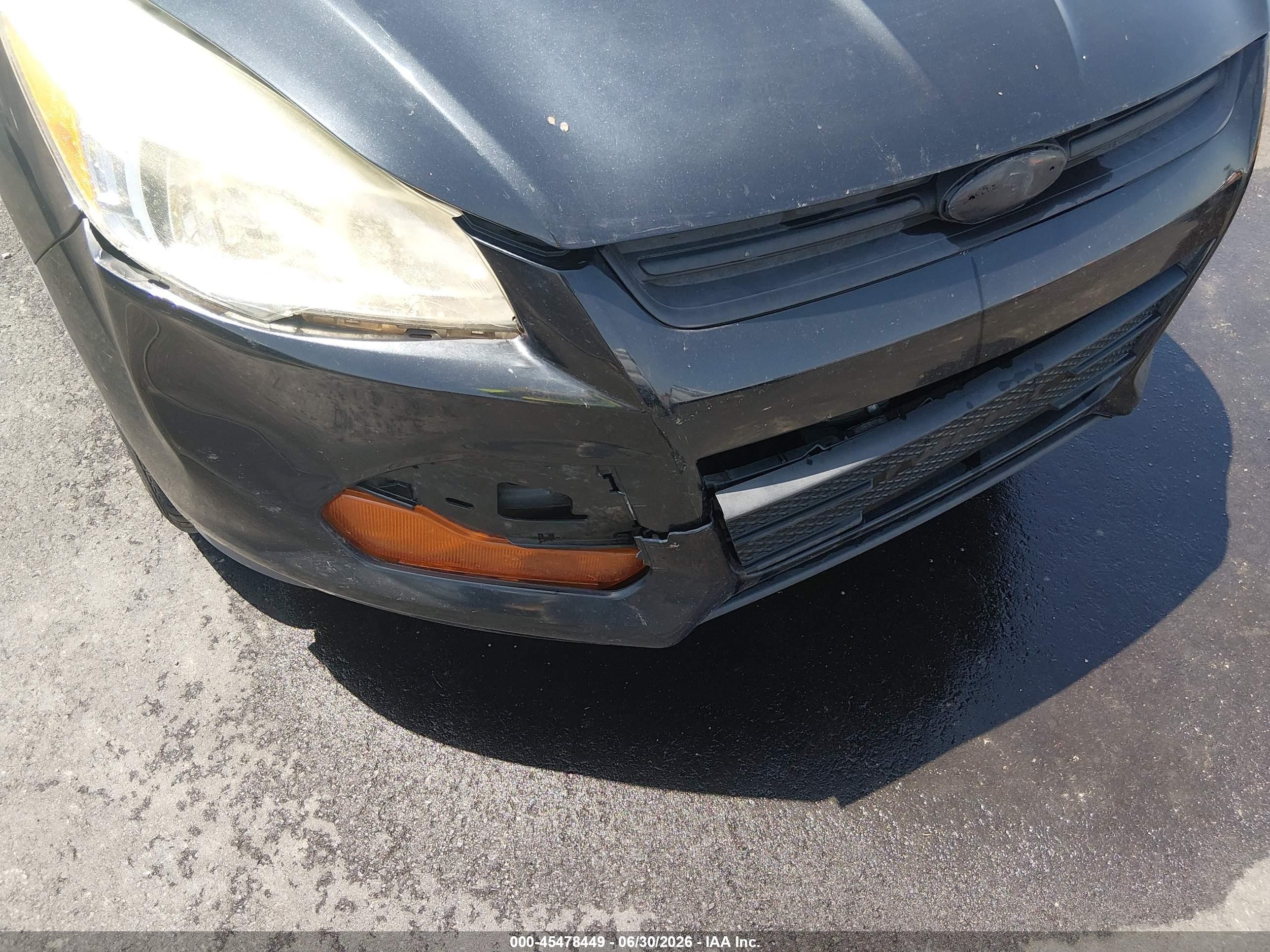 2014 Ford Escape S Black vin: 1FMCU0F73EUE39548