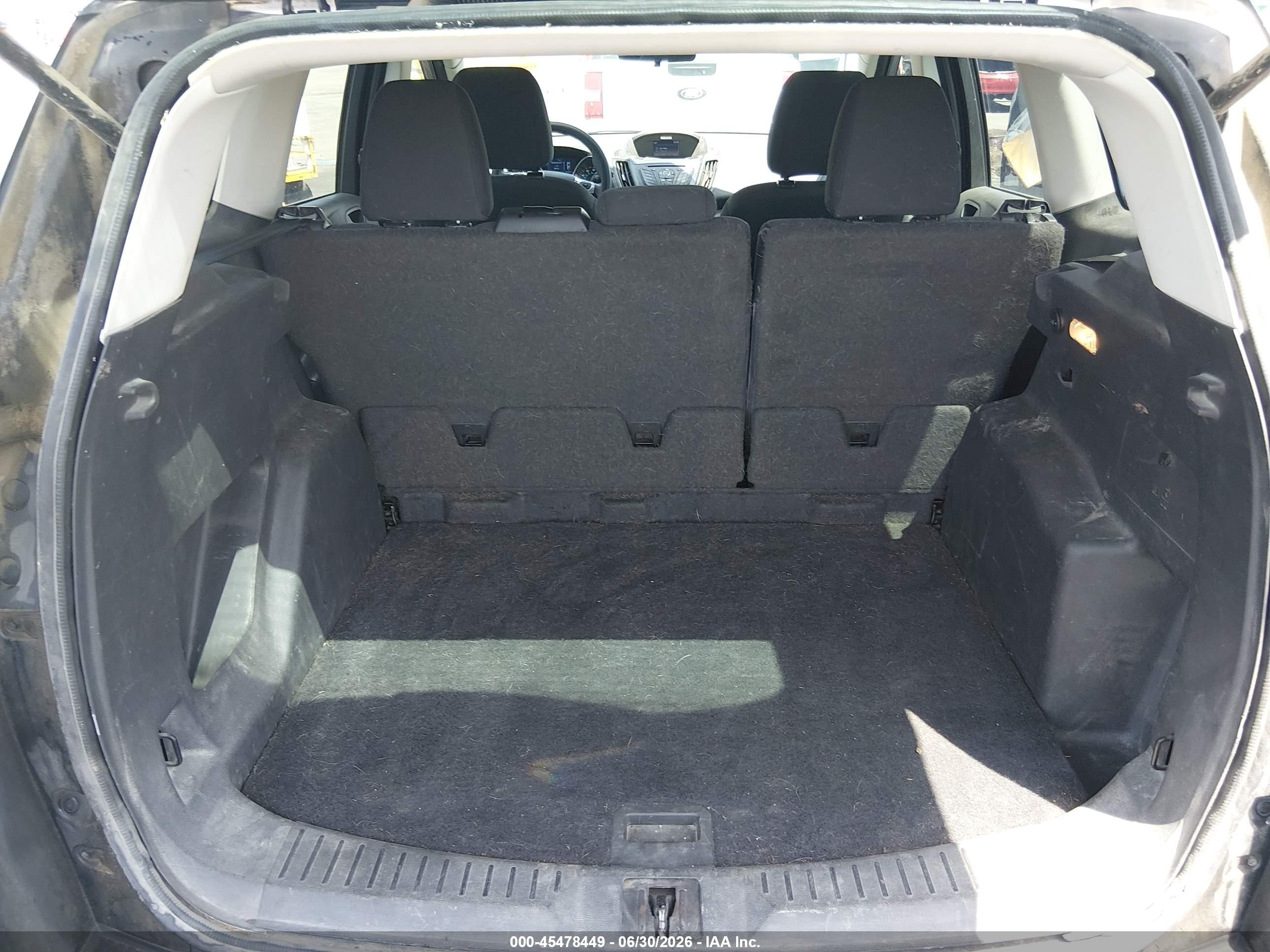 2014 Ford Escape S Black vin: 1FMCU0F73EUE39548