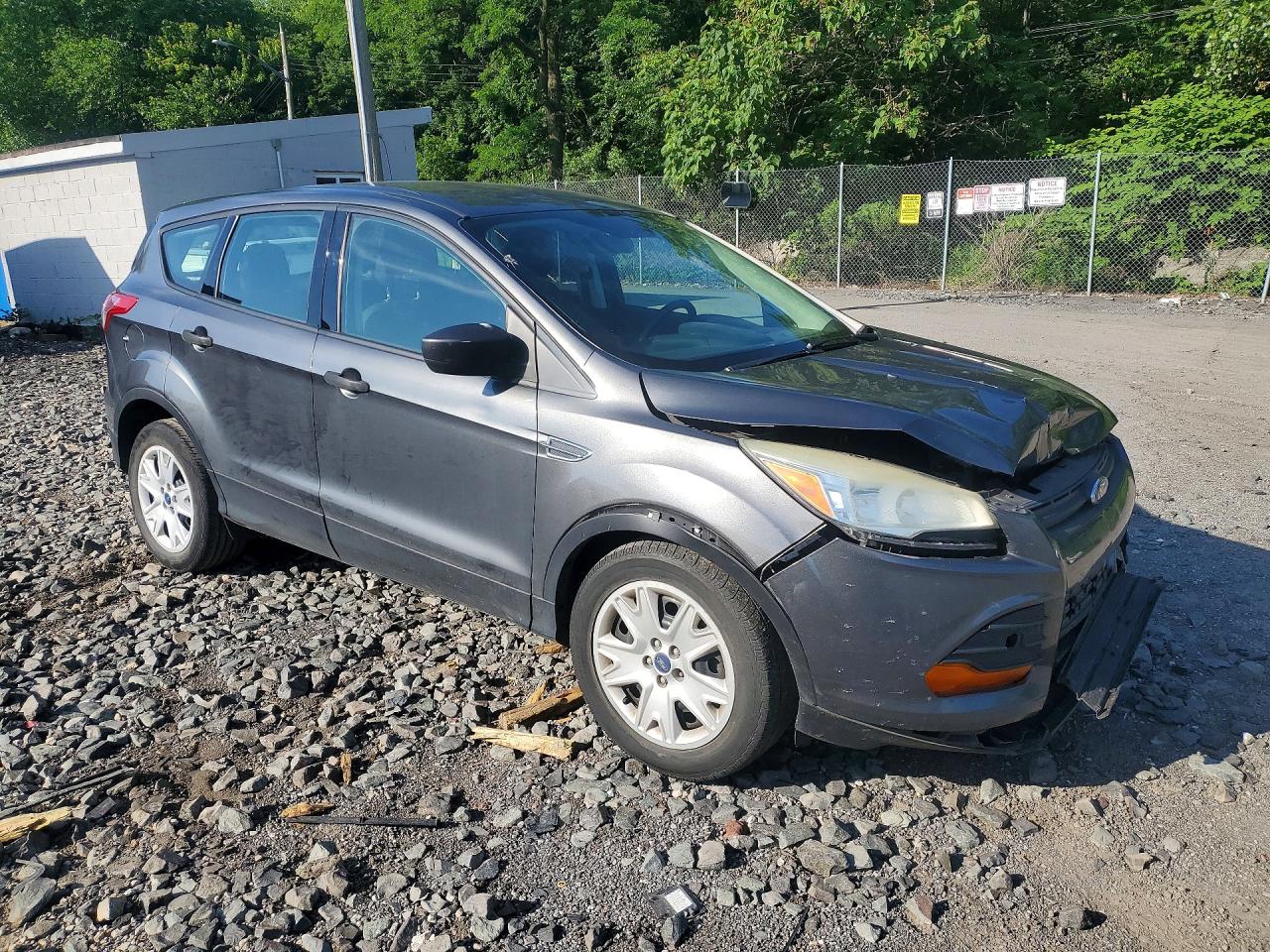 2015 Ford Escape S Charcoal vin: 1FMCU0F73FUA11674