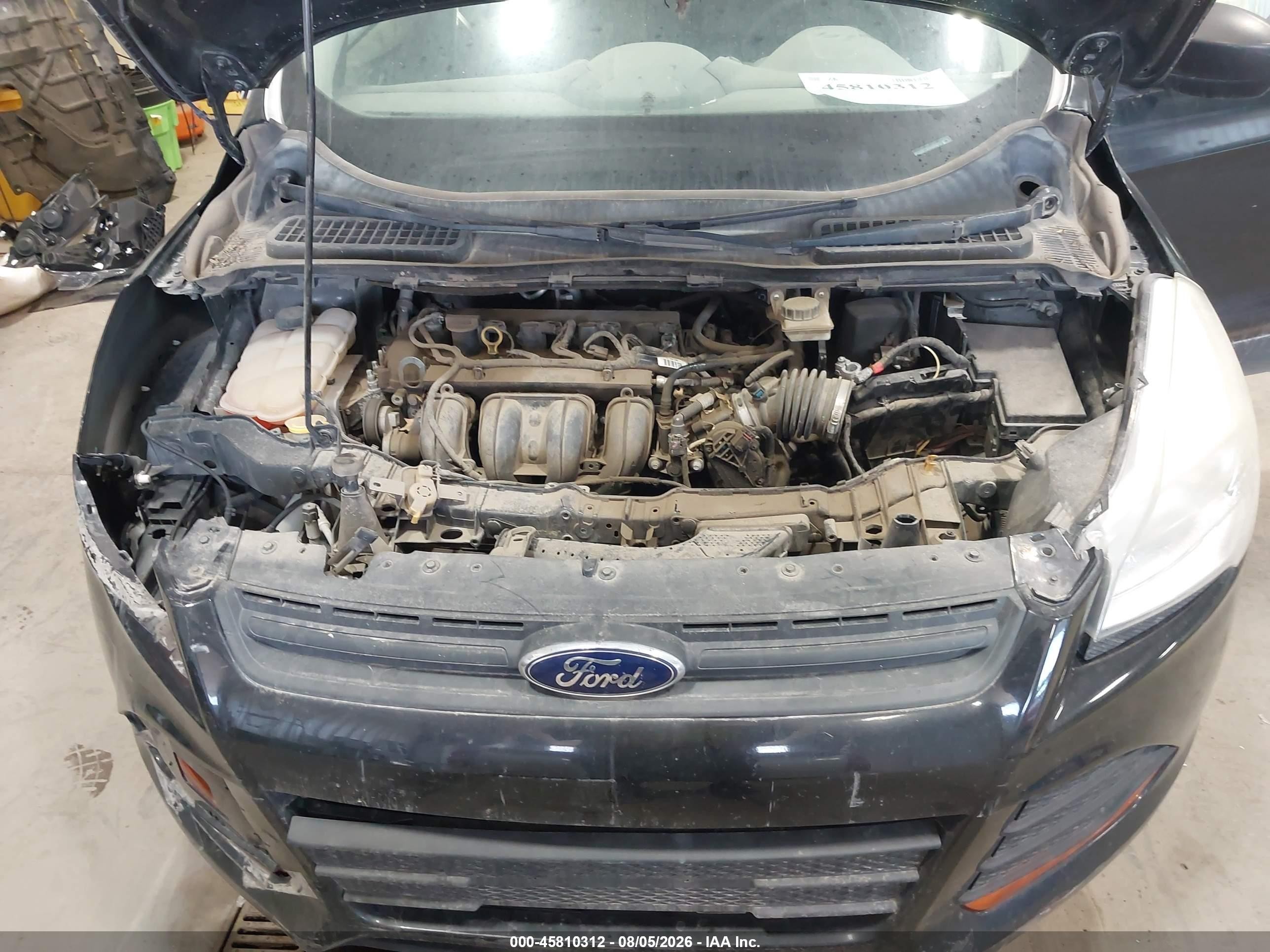 2015 Ford Escape S Black vin: 1FMCU0F73FUA39572