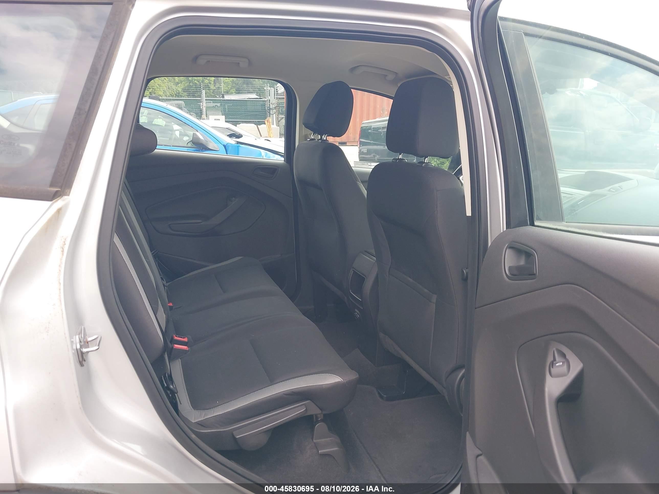 2015 Ford Escape S Silver vin: 1FMCU0F73FUA61555