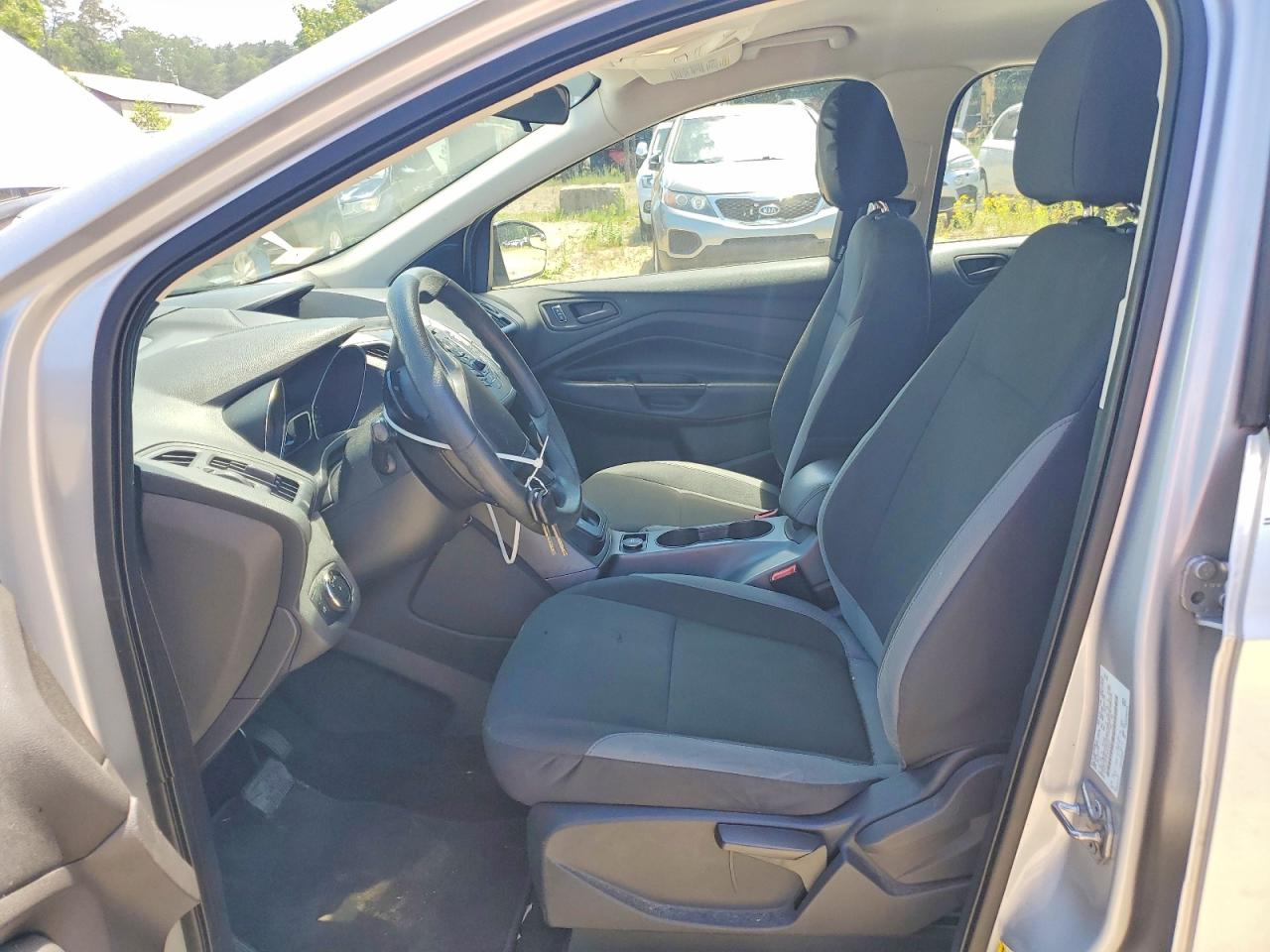 2015 Ford Escape S Silver vin: 1FMCU0F73FUA72023