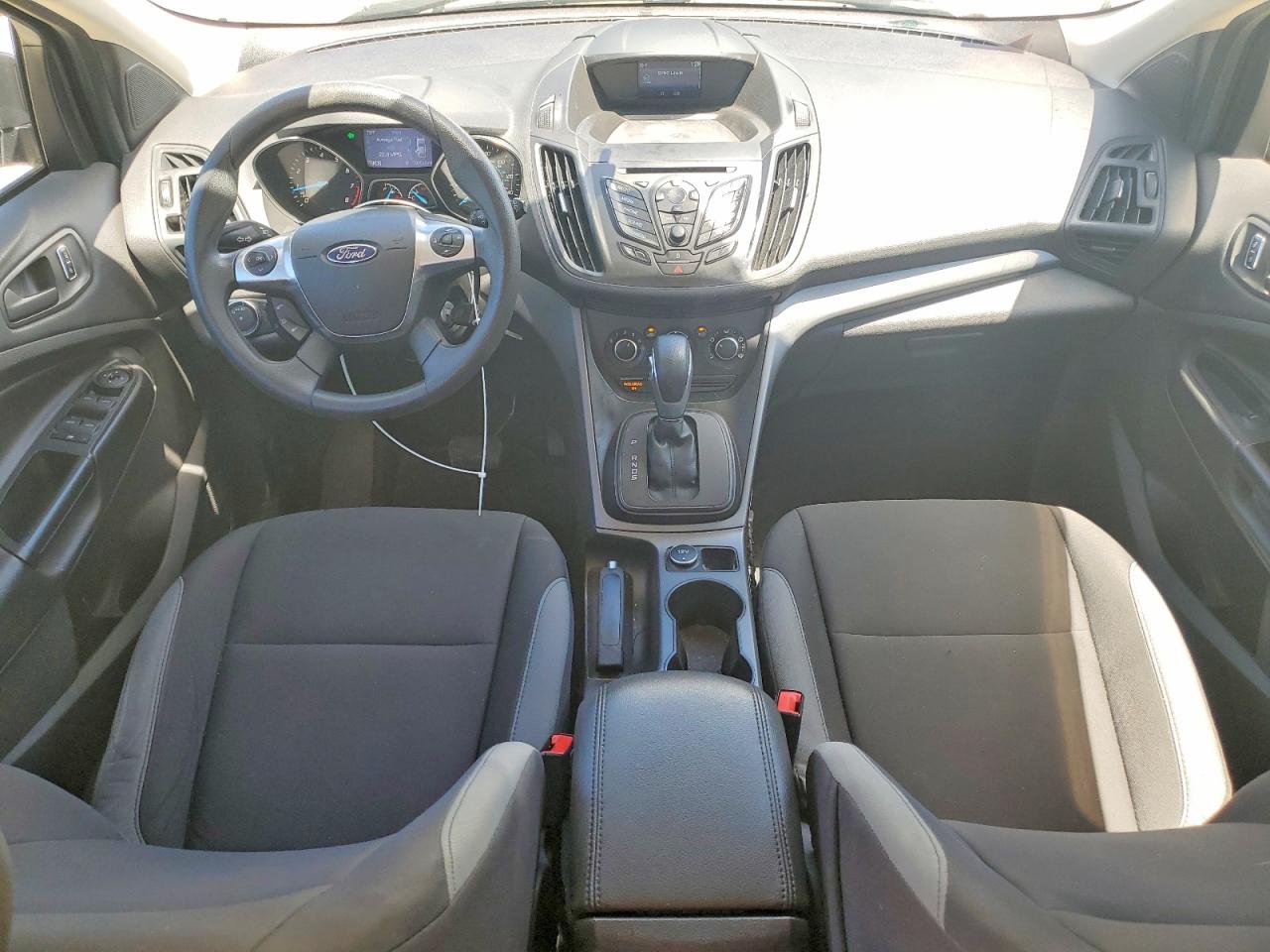 2015 Ford Escape S Silver vin: 1FMCU0F73FUA72023