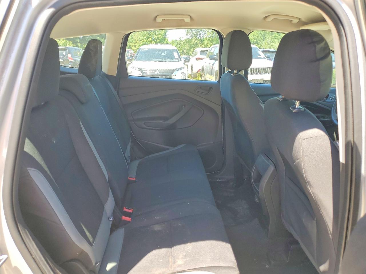 2015 Ford Escape S Silver vin: 1FMCU0F73FUA72023