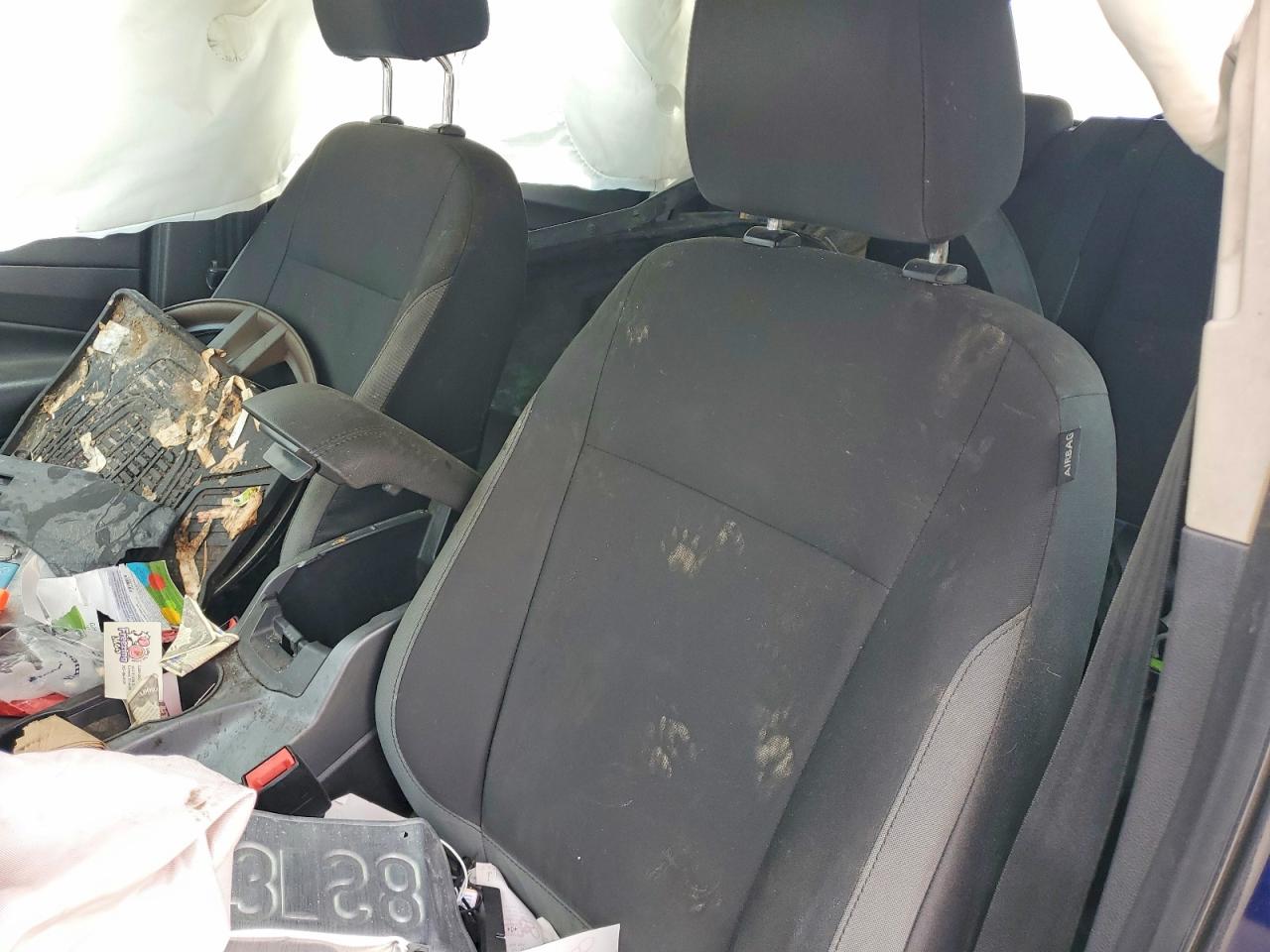 2015 Ford Escape S Blue vin: 1FMCU0F73FUB12570