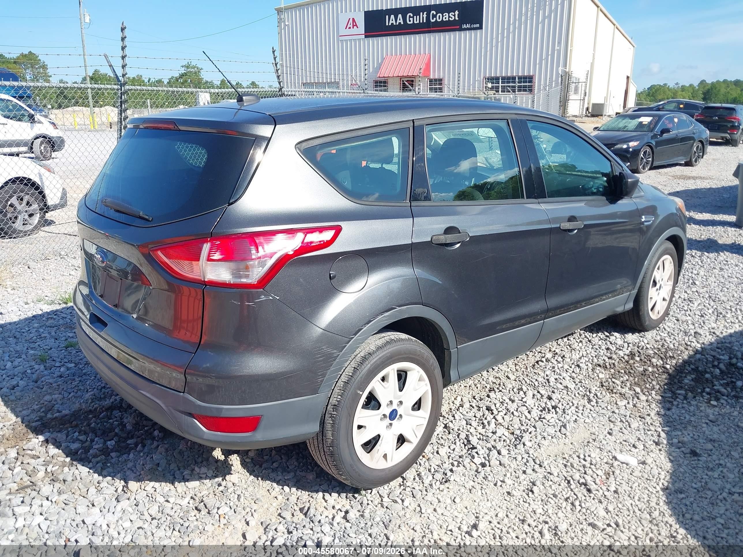 2015 Ford Escape S Gray vin: 1FMCU0F73FUB16330