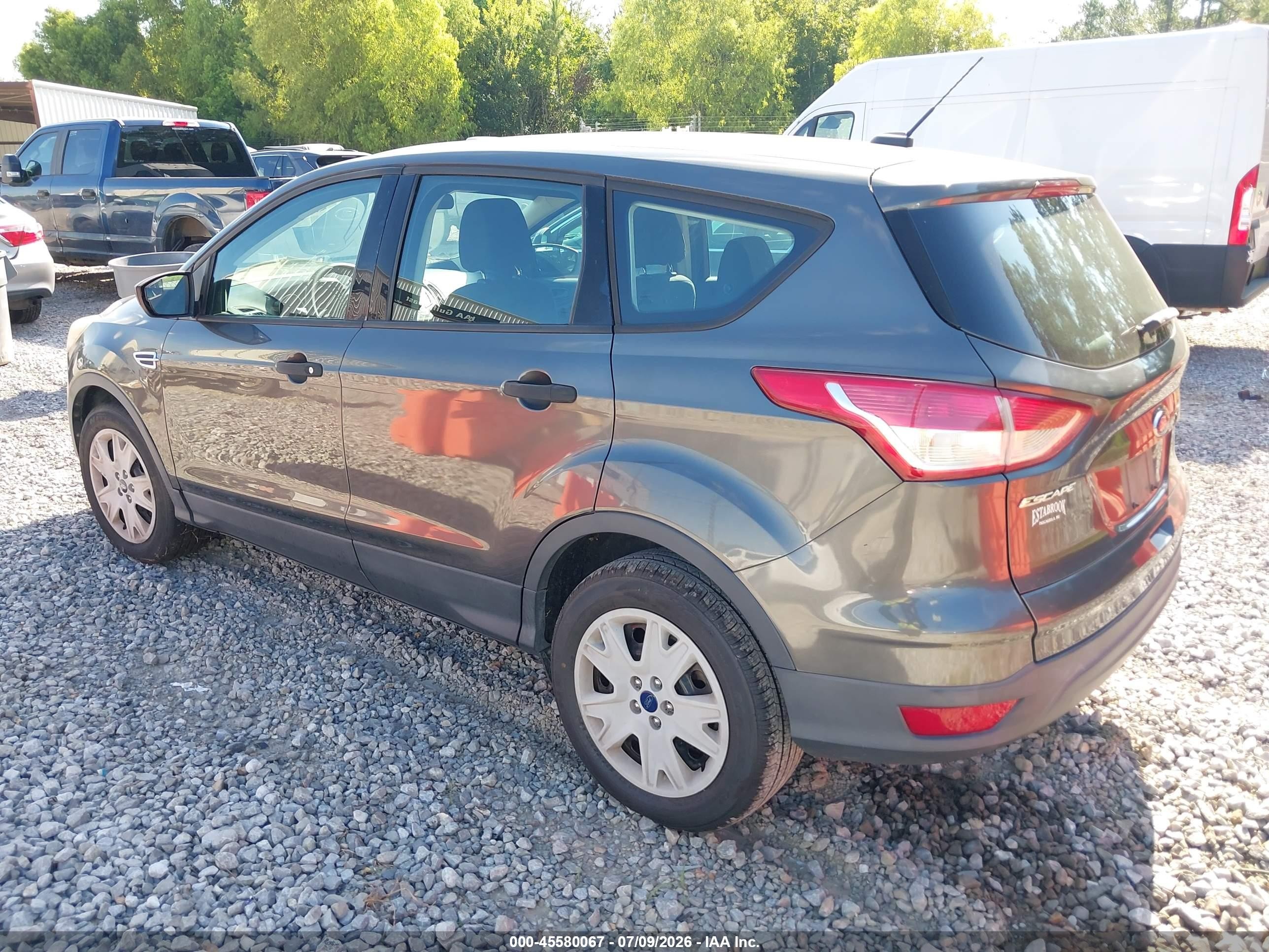 2015 Ford Escape S Gray vin: 1FMCU0F73FUB16330