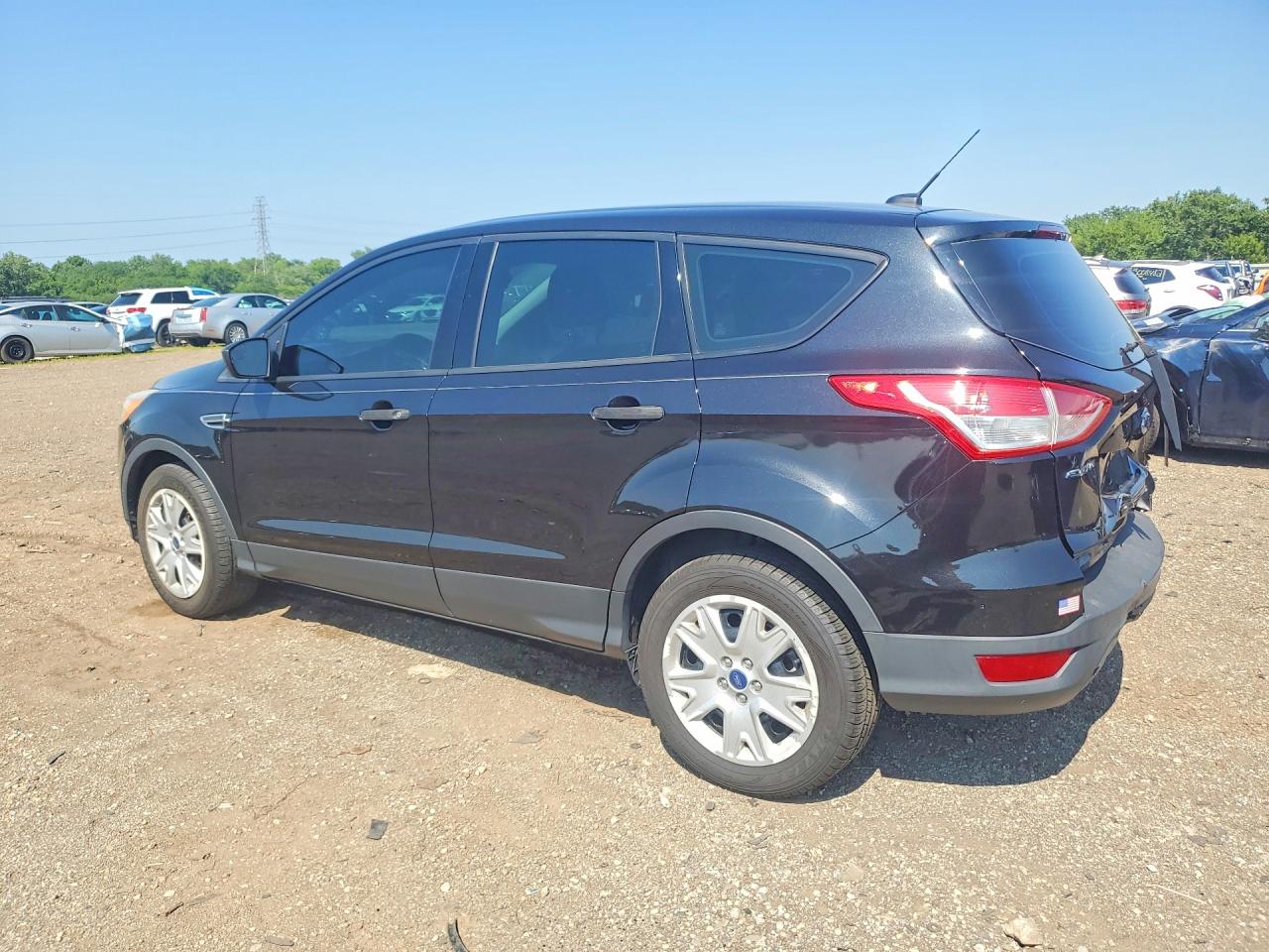 2015 Ford Escape S Black vin: 1FMCU0F73FUB16974
