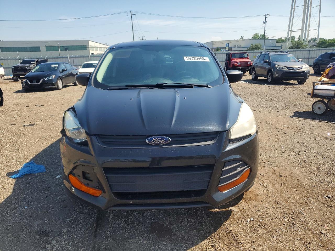 2015 Ford Escape S Black vin: 1FMCU0F73FUB16974