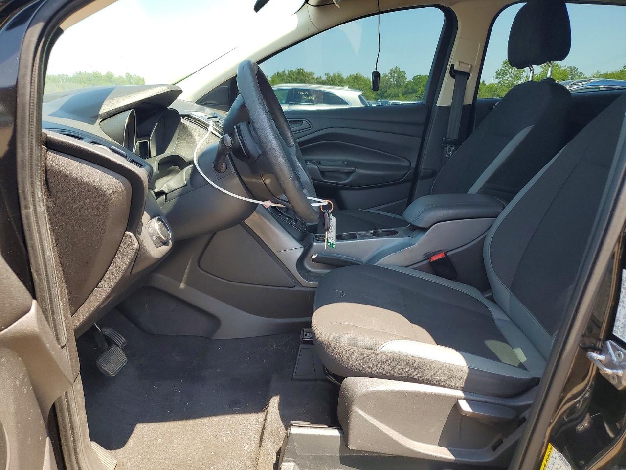 2015 Ford Escape S Black vin: 1FMCU0F73FUB16974