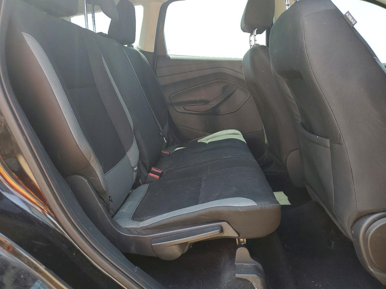 2015 Ford Escape S Black vin: 1FMCU0F73FUB16974